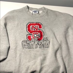 NC State vintage crew neck sweatshirt